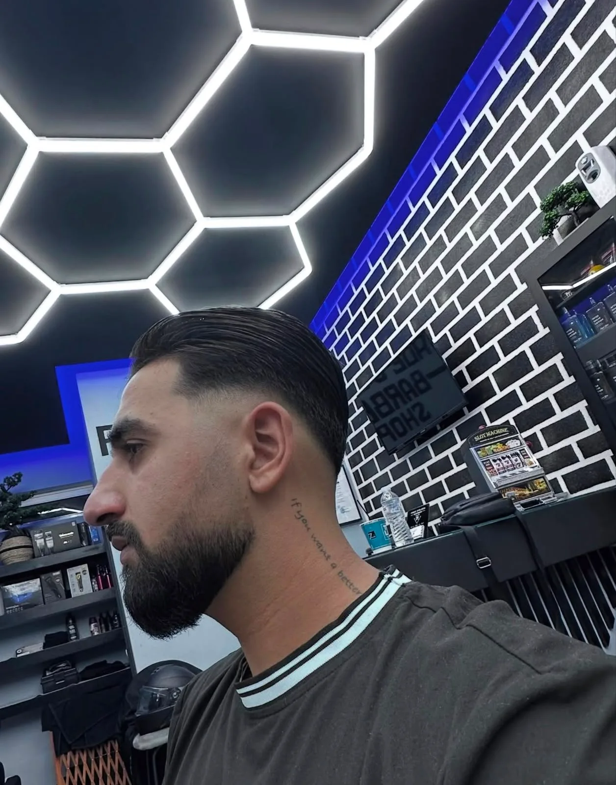 A finished haircut at Fade O’Clock
